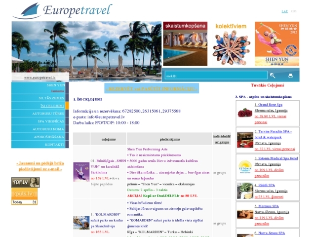 Europe Travel, SIA
